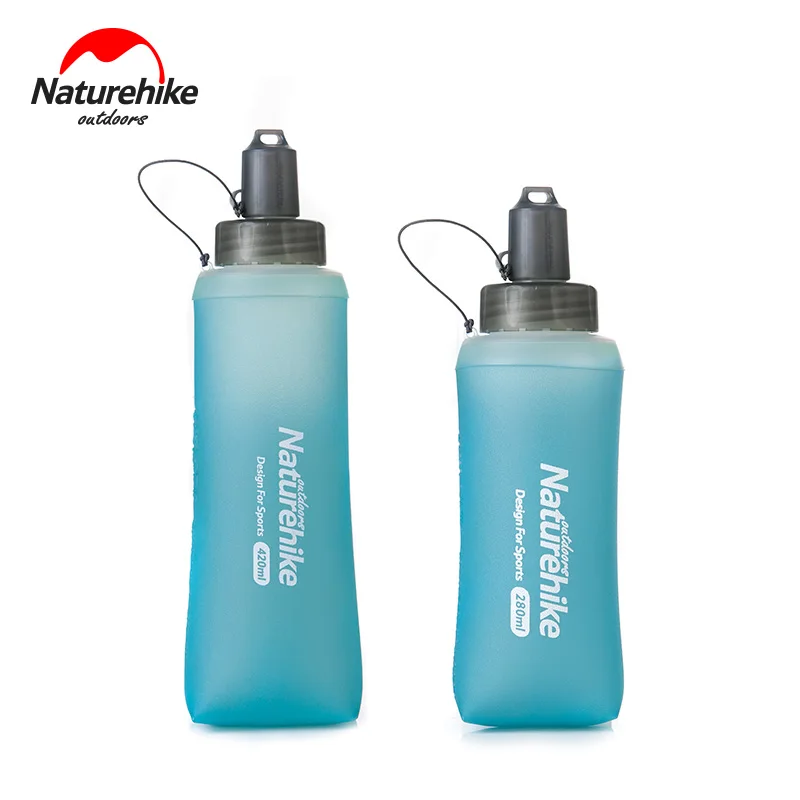Naturehike NH17S028 B складной мягкий колба бутылка для воды BPA бесплатно бега Гидратация