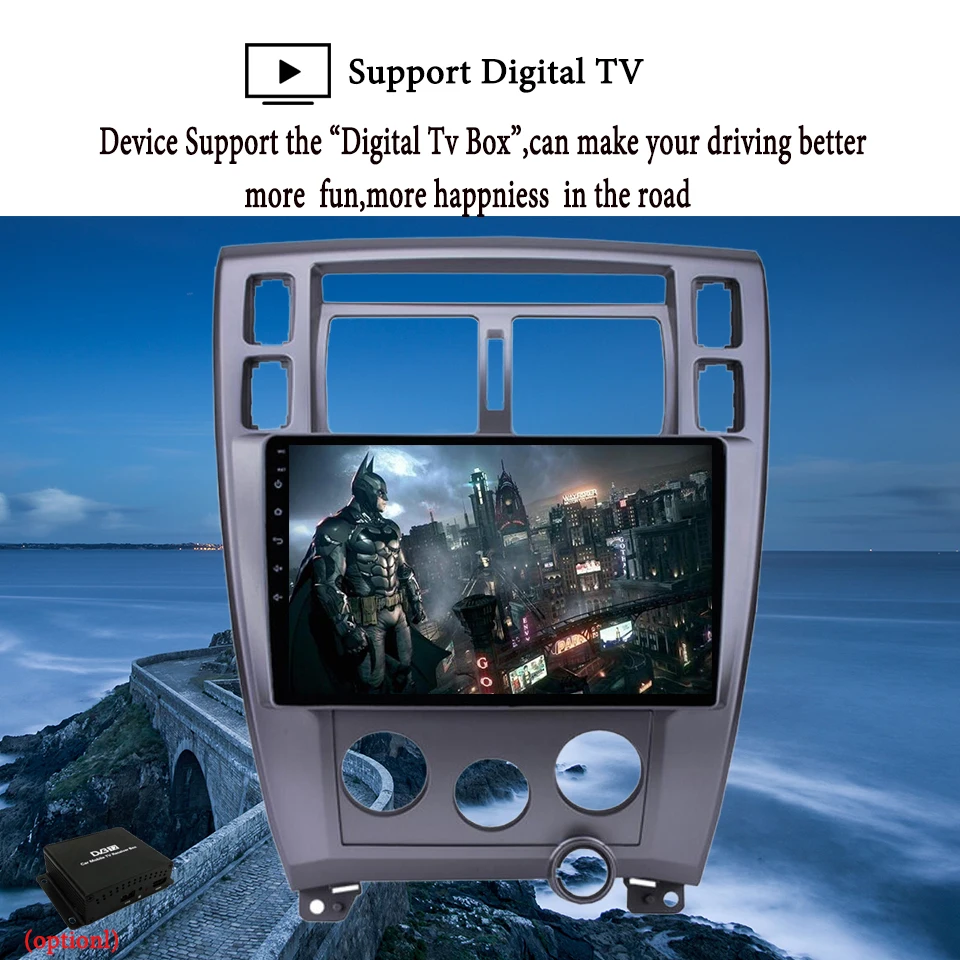 Best 10.1" Android 9.1 Car Radio GPS Navigation Multimedia Player Head Unit For Hyundai Tucson LHD 2006 -2013 Stereo Audio Carplay 17