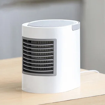

Rechargeable desktop USB Air Cooling Fan Air Conditioning Device Water Cooled Desktop Portable Humidifier Fan Mini Desk Fan