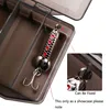High Strength 17.5*10*3cm with 5 Compartments Transparent Visible Plastic Fishing Lure Box Fishing Tackle Box ► Photo 3/6