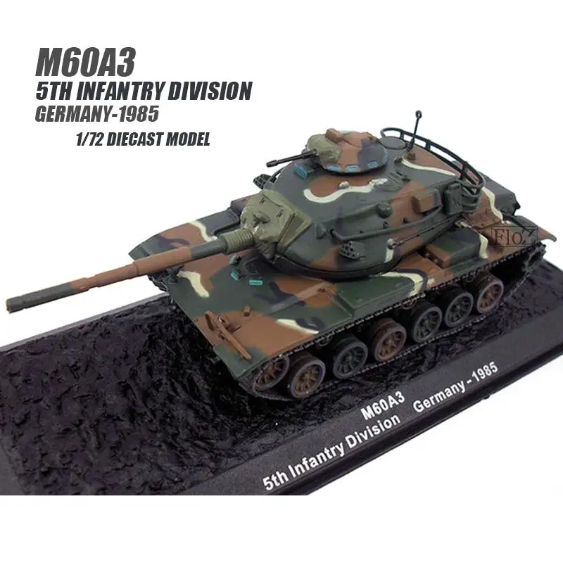 

M60A3 5th Infantry Division Germany-1985 1/72 DIECAST MODEL FINISHED TANK IXO