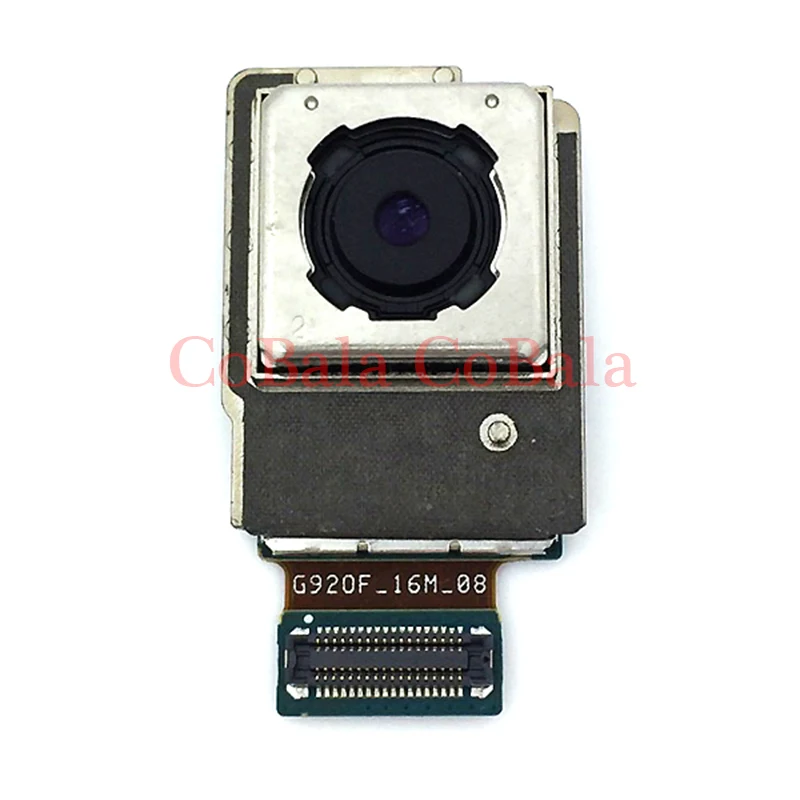 

LOVAIN 1Pcs Pre-tested For Samsung Galaxy S6 Edge Plus G920 G920F G925F G928 G928F Back Rear Big Camera Module With Flex Cable
