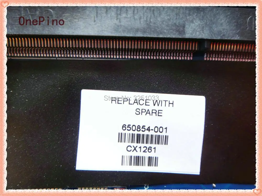 650854-001 аккумулятор большой емкости для hp павильон DV6-6000 DV6-6135DX ноутбук DV6Z-6100 DV6-6000 Материнская плата ноутбука 55.4RI01.261G HD6750/1G тест