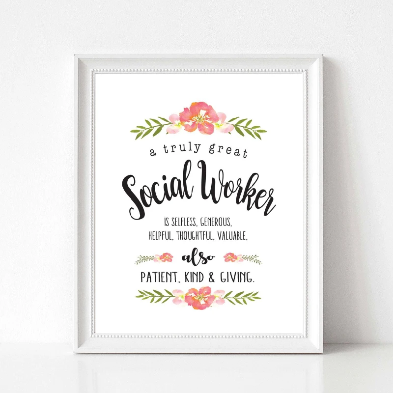 Social Worker Great Social Worker 