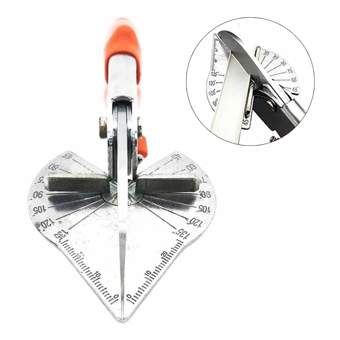 

45-135 Degree Multi Angle Mitre Siding Wire Duct Cutter for PVC Plastic Pipe Hose Scissor Cut Electrician Home Decor Plumbing