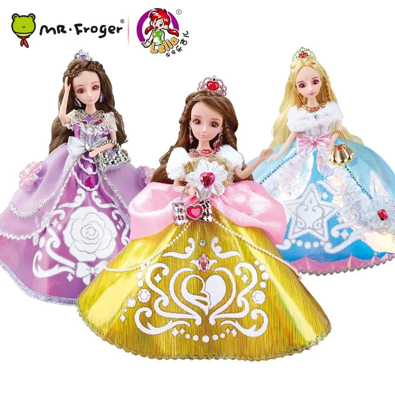 

Lelia Princess Fashion Dolls Doll Toys with Accessories Clothes Shoes Fashion Figure Girls Birthday Toys Christmas Gifts for Kid