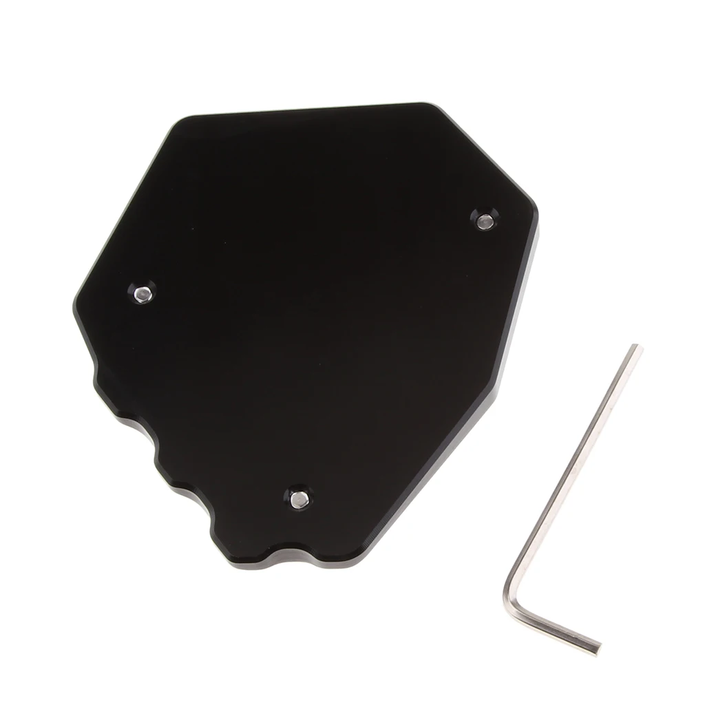 Motorcycle Kickstand Side Stand Plate Pad Base For 2016 2017 2018 HONDA CRF1000L Africa Twin Rear Wheel Cover Splash Guard