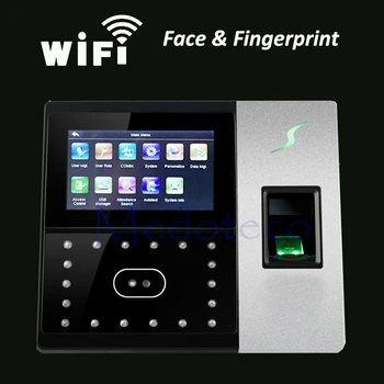 

iface702 Wifi Face Time Attendance Door Access Control System Network TCP/IP RJ45 Office Time Clock Fingerprint Punching Device