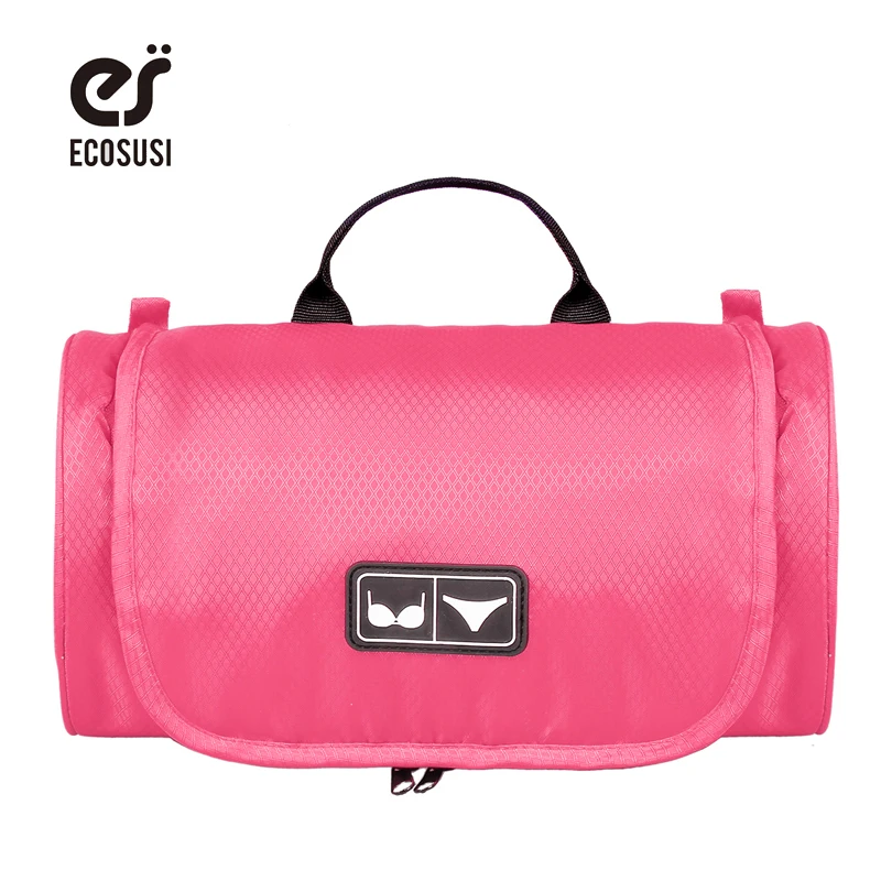 ECOSUSI Polyester Women Bra Bag Candy Colors Women Bag For Bra And