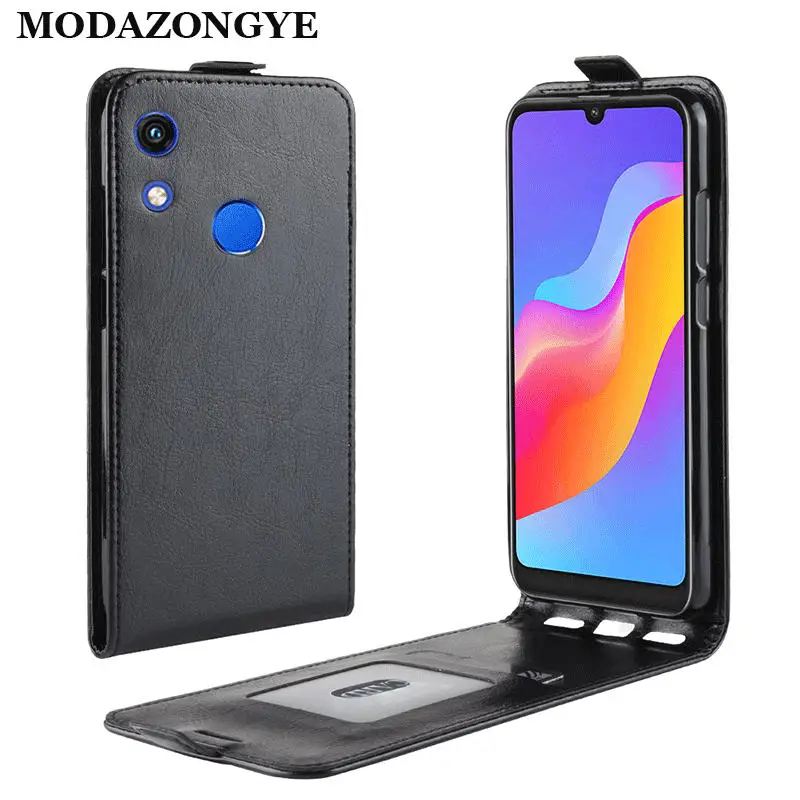 Honor 8A Pro Чехол кошелек Обложка на заднюю панель из искусственной кожи чехол для