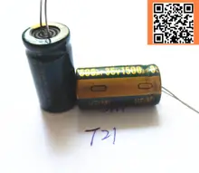 1pcs/lot T21 Low ESR/Impedance high frequency 35v 1500UF aluminum electrolytic capacitor size 13*25 1500UF35V
