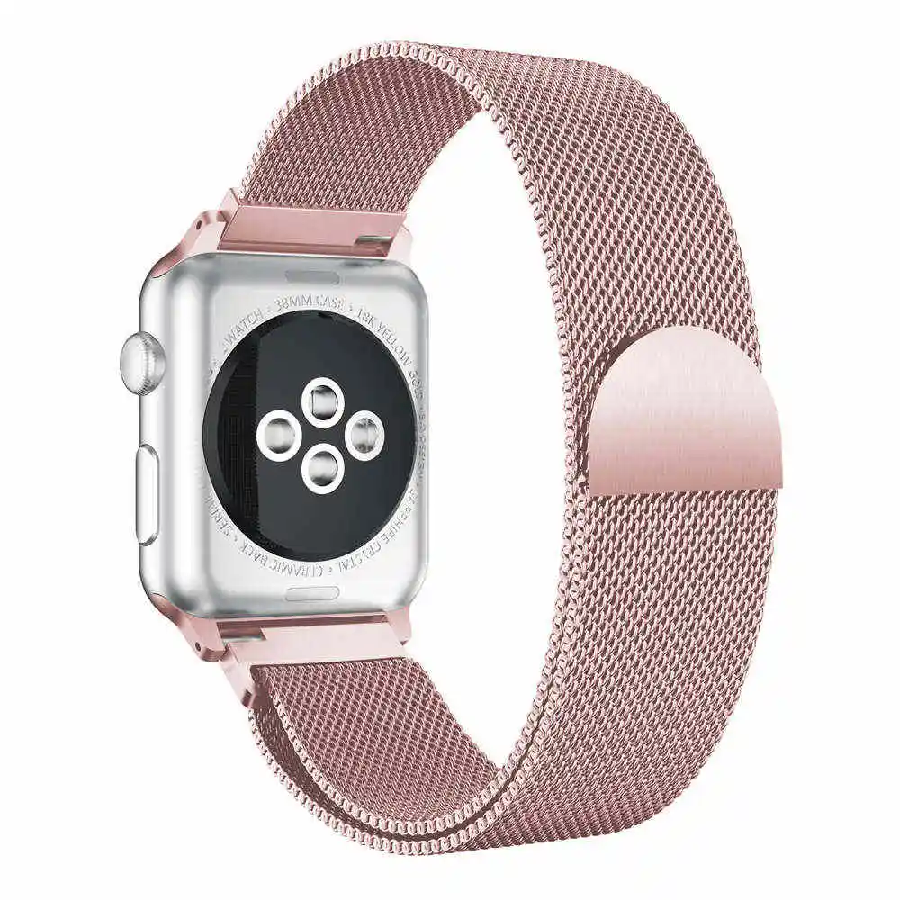 Ремешок для часов Milanese из нержавеющей стали Apple Watch 1/2/3 42 мм 38 40 44 мм|Ремешки часов| |