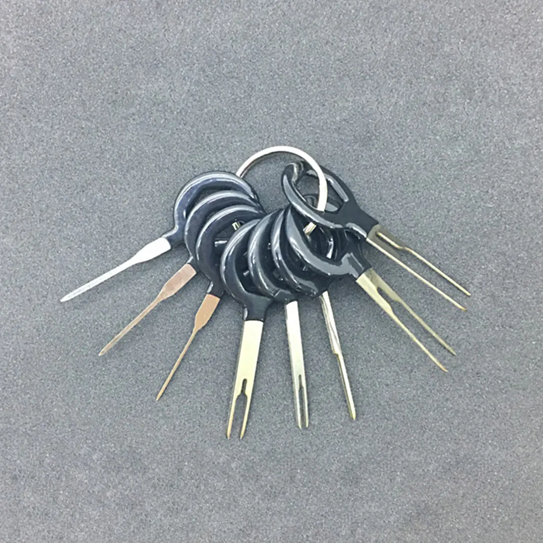 11Pcs/Set Terminal Removal Tools Car Electrical Wiring Crimp Connector Pin Extractor Kit Car Repair Hand Tool Set Plug key CY982 11Pcs/Set Terminal Removal Tools Car Electrical Wiring Crimp Connector Pin Extractor Kit Car Repair Hand Tool Set Plug key CY982