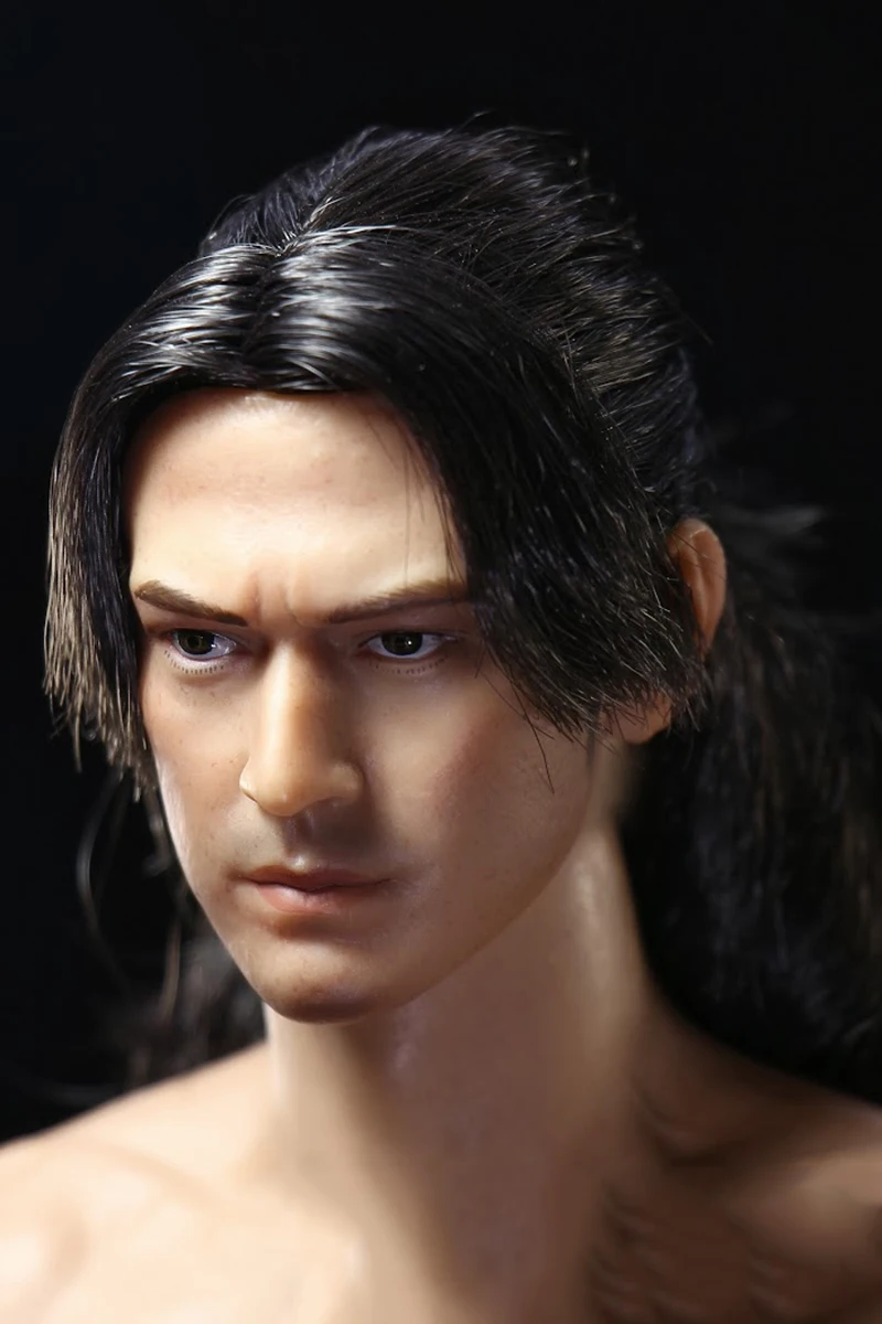 Стиль 1/6 весы Takeshi Kaneshiro Мужская голова лепить для 12 дюймов фигурки