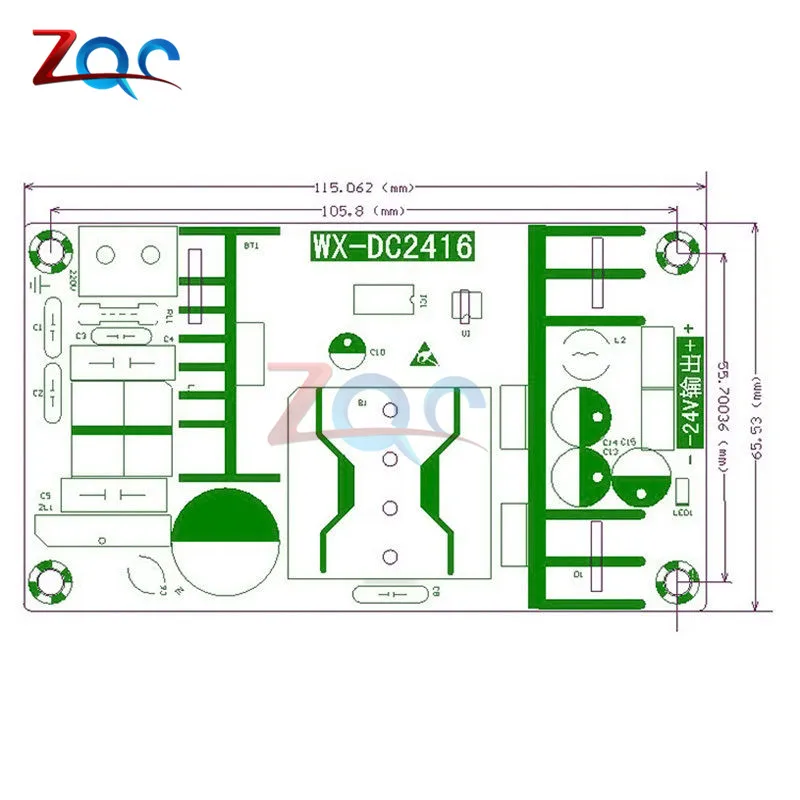 AC-DC переключатель модуль питания AC 100-240 В до DC 24 В Макс 9A 150 Вт AC DC импульсный источник питания 24 В AC DC адаптер