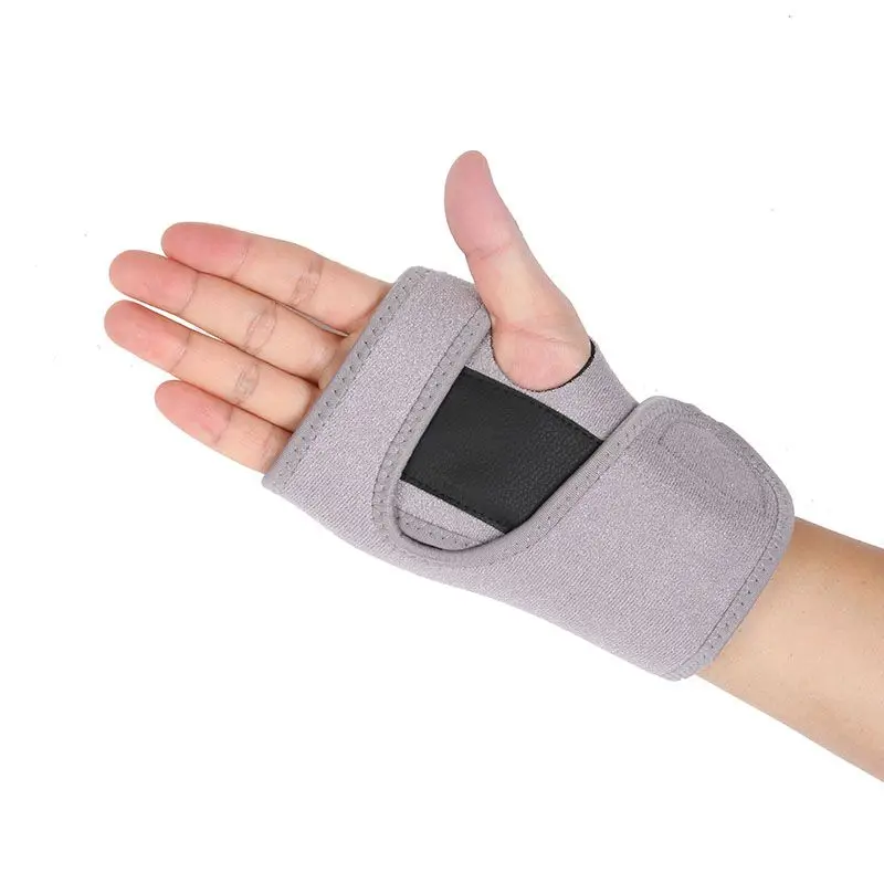 Фитнес носимый бинт ортопедический Фиксатор руки браслет поддержка палец шина карпальный туннельный синдром 1 - Цвет: Right hand