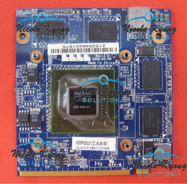  sales for compal JHL90 JHL91 HL90 G96-630-A1 LS-4241P 4559PW30L01 Graphics VGA Video Card Board for laptop 