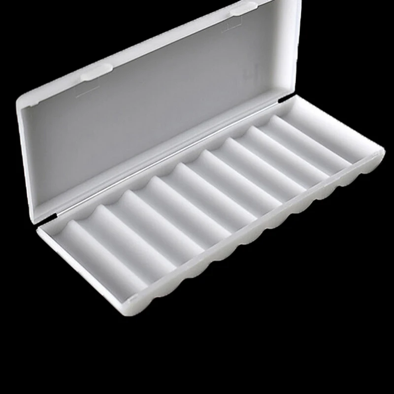 

1PC 10X18650 Battery Holder Case 18650 Storage Box Holder White Hard Case Cover Battery Holder Organizer Container