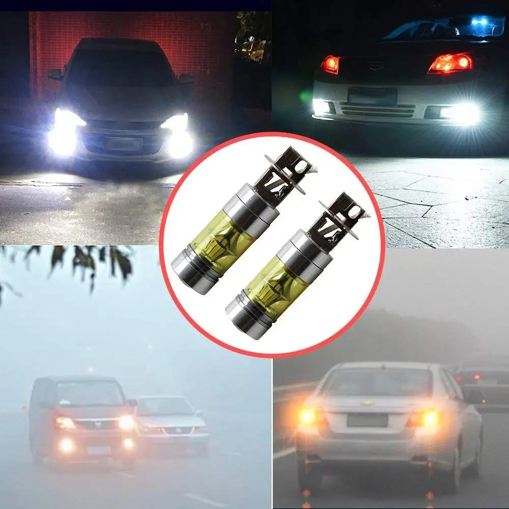 2 шт. Автомобильные светодиодные лампы для фар Toyota Corolla 2007 2018|Передние LED-фары авто|