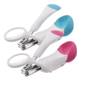 

Pocket Finger Toe Baby Nail Clipper with Magnifier Children Manicurem Baby Nail Trimmer Newborn Baby Products