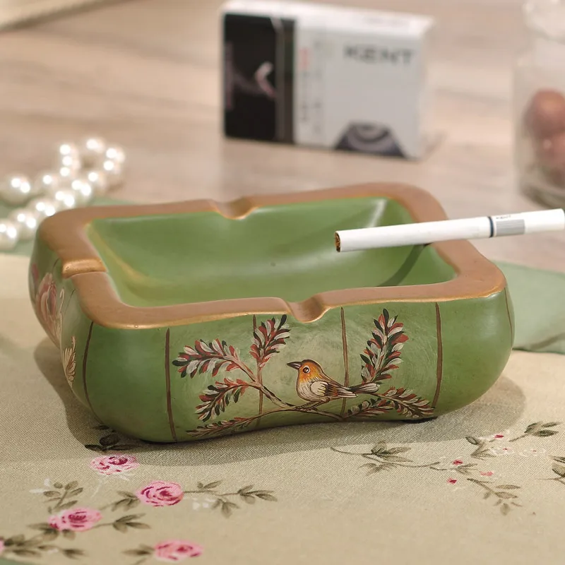green series love bird hand painted ceramic ashtray european decor home furnishing living room decoration - Green Technology Homes green series love bird hand painted ceramic ashtray european decor home furnishing living room decoration - Green Technology Homes
