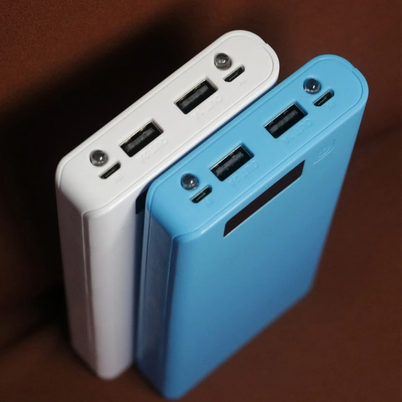 5 в двойной USB 8x18650 Внешний аккумулятор внешний зарядное устройство DIY Чехол| |