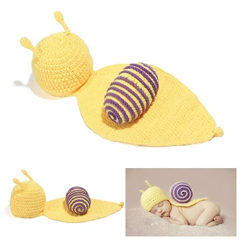 

Handmade Knitting Conjoined Baby Clothes Baby Boy Knitted Photography Props New Born Kids Cosume Newborn Crochet Outfits Photo