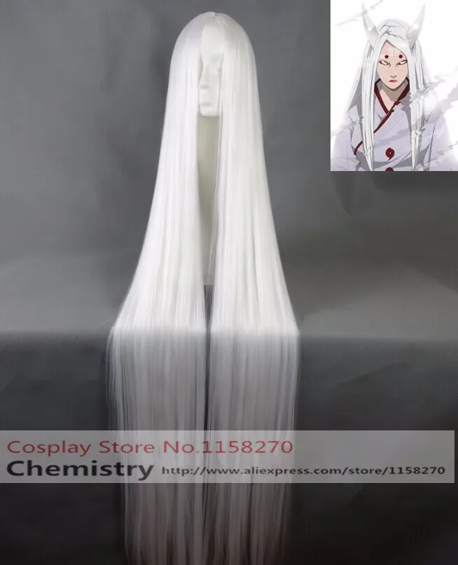 

Naruto Otsutsuki Kaguya Outsutsuki Cosplay hairwear with cap 150CM