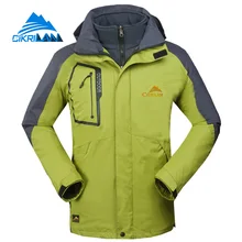 3in1 Водонепроницаемый зимой на открытом воздухе кемпинг Пеший Туризм Куртка Для мужчин ветровка теплый флис лайнер Пальто сноуборд Лыжный Спорт jaqueta masculina