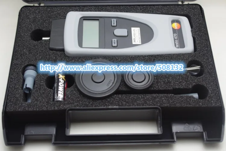Testo 470 Precision Optical/Mechanical Speed Measuring Instrument  Tachometer 0563 0470 Measurement of Rpm/Speed/Length|tachometer  rpm|tachometer - AliExpress