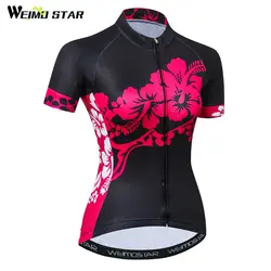 Weimostar Лето 2019 г. Велоспорт Джерси рубашка для женщин командная одежда для велопрогулок Ropa Ciclismo быстросохнущая mtb велосипеда Джерси мейло