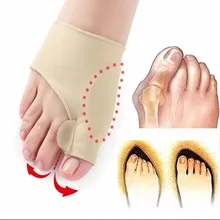 Гелевая накладка против мозолей из лайкры ткань Hallux Vagus рукав рельефные гелевые подушечки разделительная Подушка Уход за ногами инструмент Корректор осанки ног