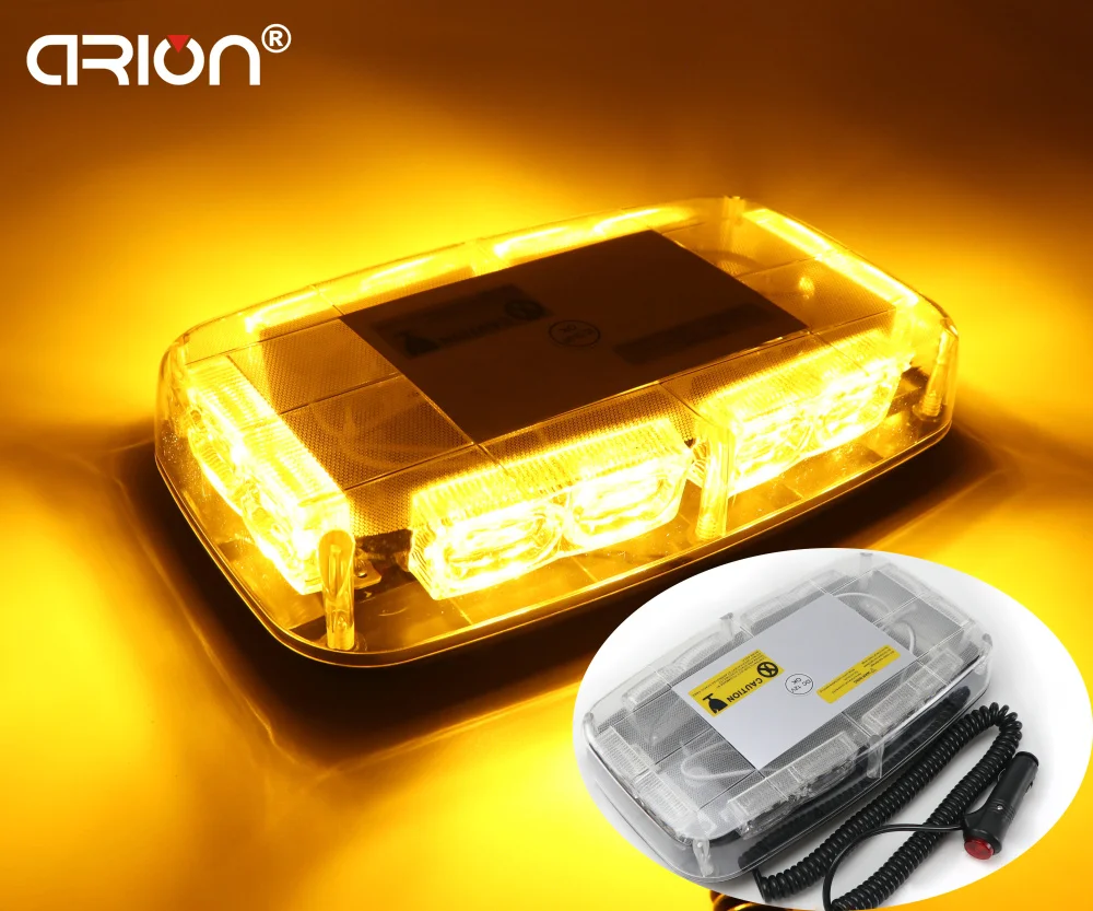 

New 36W 36 LED Work Light Law Car Truck Vehicle Waterproof Emergency Warning Flashing Top Roof Mini Strobe Light Bar Lamp Amber
