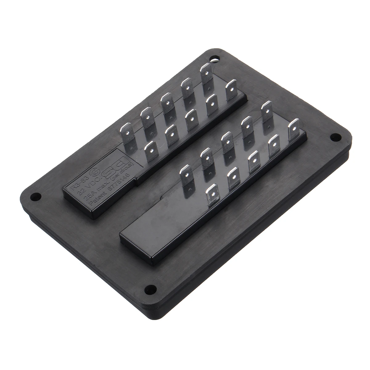 New 10 Way Waterproof Blade Fuse Box Holder With LED Indicator For Car