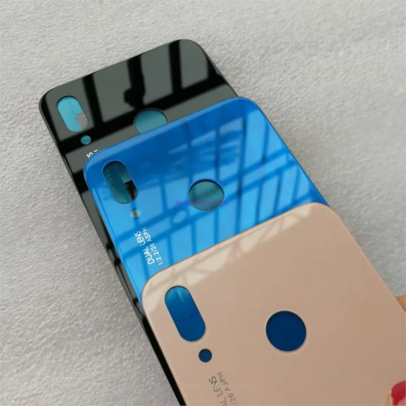 Задняя крышка батарейного отсека для Huawei P20 Lite задняя корпуса стеклянная панель