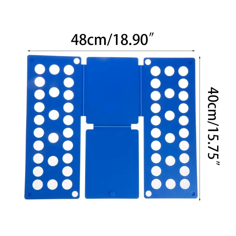 48x40 см волшебная складная доска для одежды, многофункциональная футболка, быстрая папка, органайзер для белья, пластиковый домашний инструмент для хранения