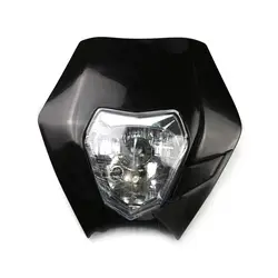Мотоцикл Байк для мотокросса супермото универсальная фара с H4 лампы для KTM SX F EXC XCF SMR налобный фонарь