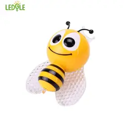 LEDGLE креативный Ночной свет пчелиная форма прикроватные огни умные ночные лампы для детей, функция управления светом