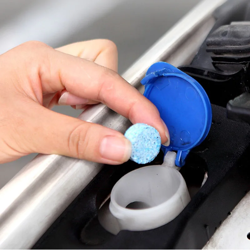 

6pcs Auto Car Windshield Glass Wash Cleaning Concentrated Effervescent Tablets Cleaner for Peugeot 206 207 208 301 307 308 407