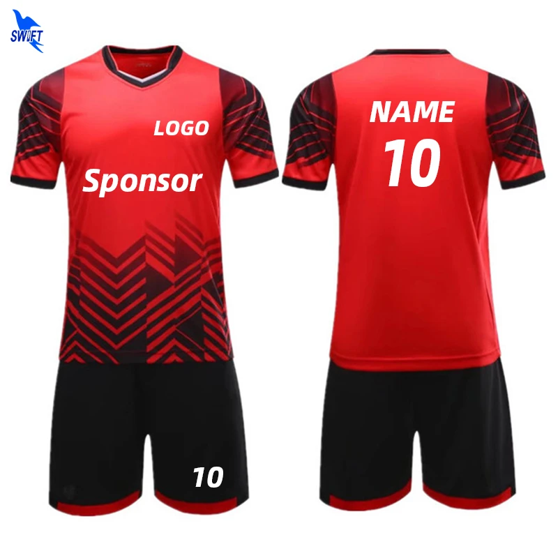 

Customize 19/20 Blank Football Jerseys & Shorts Set Kids Boys Soccer Uniform Men Women Futsal Team Training Suit Sport Tracksuit