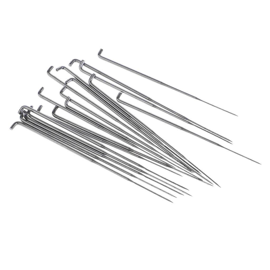18Pcs 3 Sizes Felting Needles Wool Felt Tools with 1 Piece Clear Bottle and 1 Piece Wooden Handles