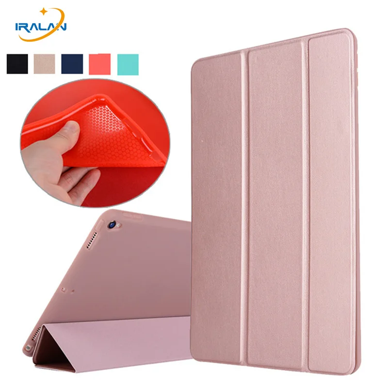 

Ultra Slim PU leather Smart Case for New iPad Pro 10.5 inch 2017 Magnet Back Shell Cover for ipad Pro10.5 A1701 A1709+film+pen