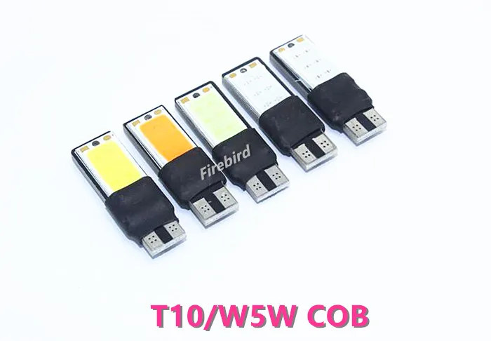 

2 x T10 / W5W 3W COB led bulb, high lumens white, yellow and ice blue clearance lights, free shipping