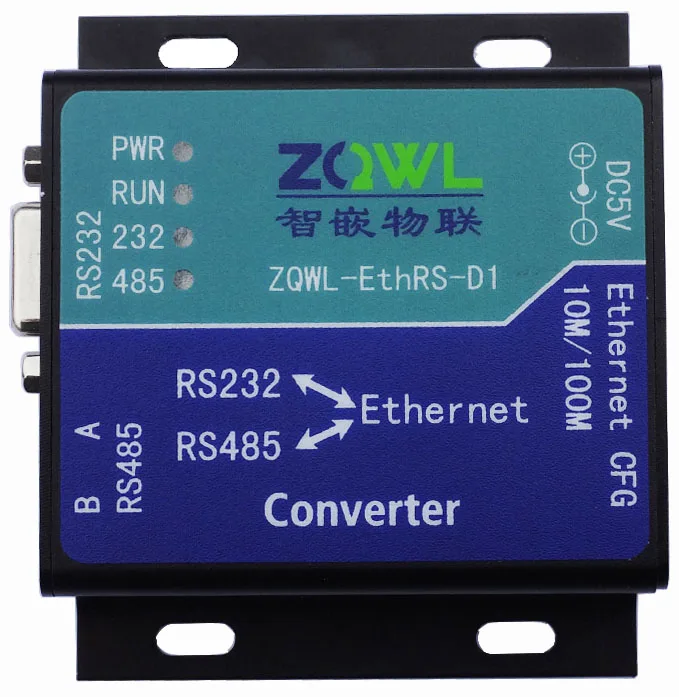 1 канал опциональный сервер последовательных устройств RS232 RS485 или TTL в Ethernet