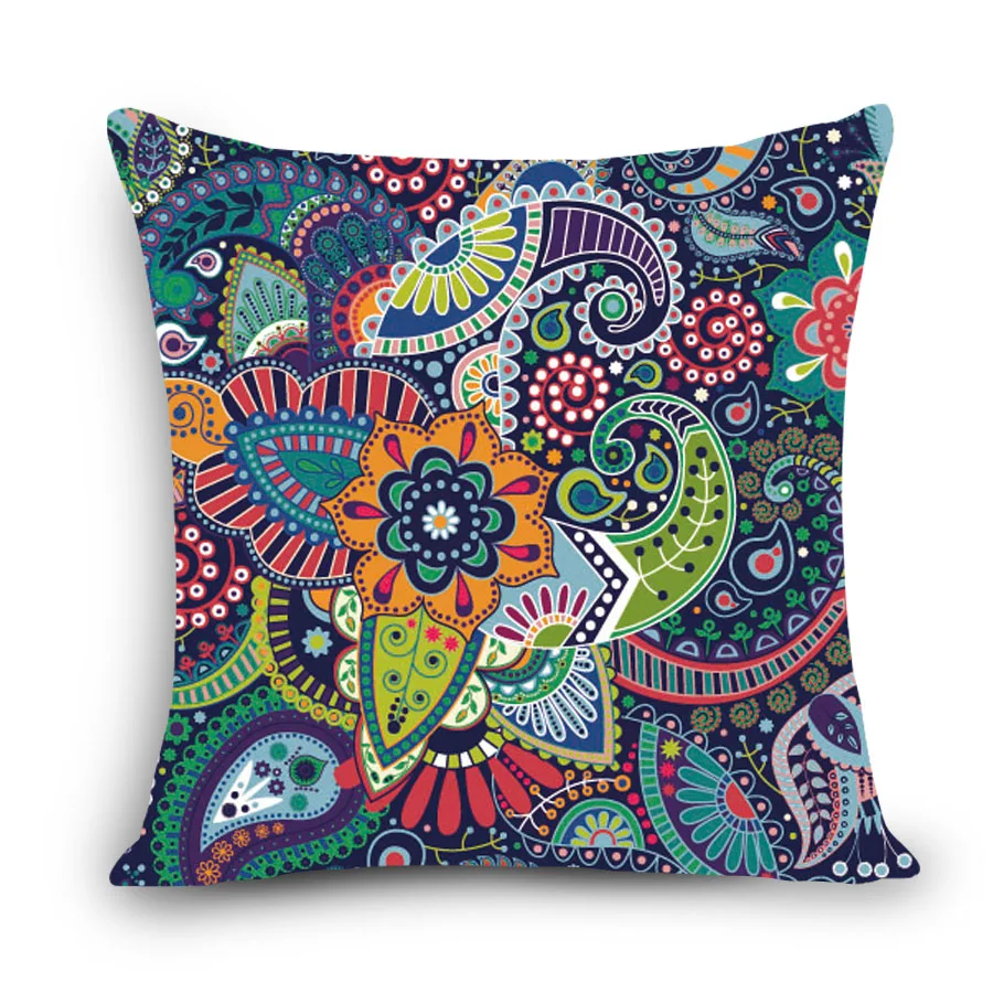 

Cheap car seat linen cushion Nordic Vintage Lattice Style outdoor chair cushions home decor for sofas pillow free ship MYJ-J9