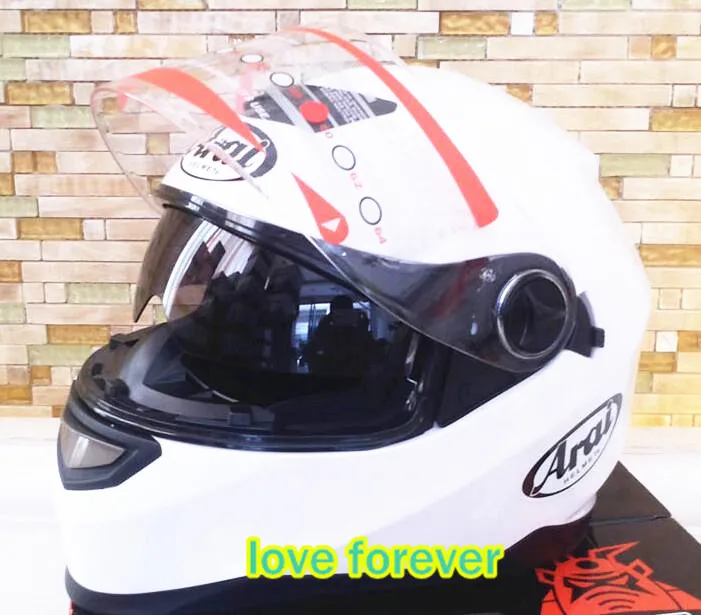 Motorcycle helmet full face Japan arai helmet Male and female knight run motorcycle helmets warm all