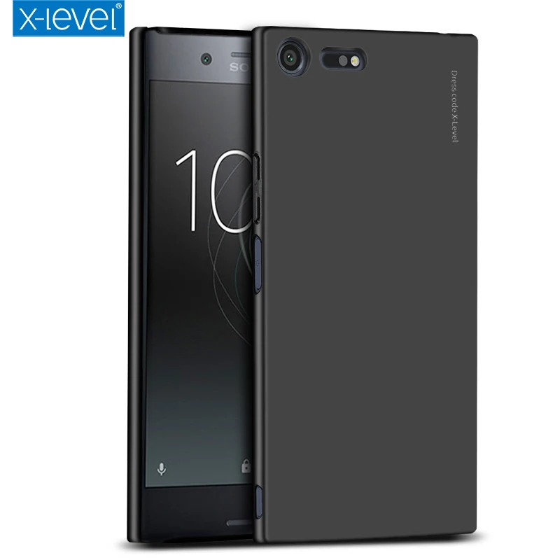 Чехол XZ премиun XA2 X-Level Guardian мягкий матовый ТПУ чехол для телефона Sony XZ1 COMPACT
