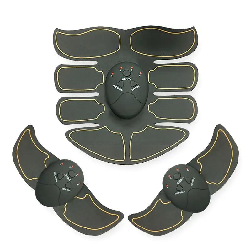 

New Eight Pack Muscle Smart EMS Hips Trainer Electric Muscle Stimulator Wireless Buttocks Abdominal PU Stimulator Fitness Body