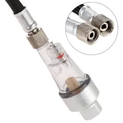 1 шт. 1/8 "шланг мини-фильтр для очищения воздуха Аэрограф влаги ловушка для воды спрей ручка-кисть инструмент воздушный фильтр-Аэрограф