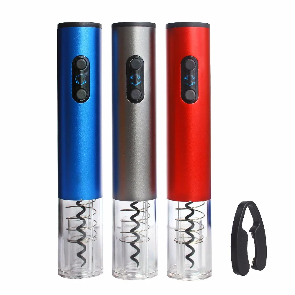 

Automatic Wine Bottle Opener Kit Electric Corkscrew With Foil Cutter 71020180527